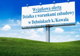 działka na sprzedaż - Kowal, Dębniaki